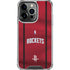 NBA Houston Rockets Jersey iPhone 16 Pro Max Clear Case
